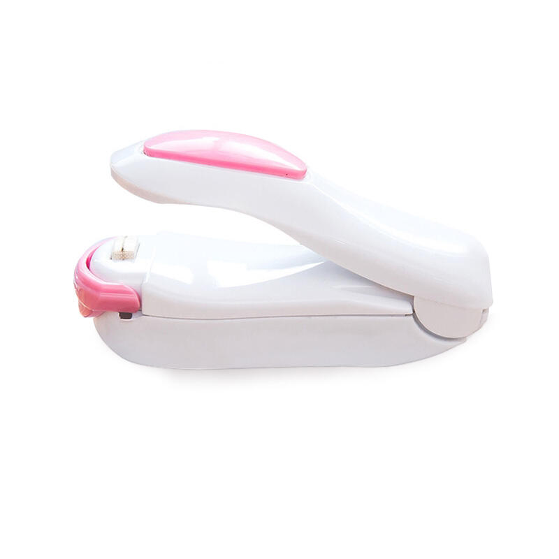

Mini Handheld Heat Sealing Smart Plastic Bag Sealer, White, 467686
