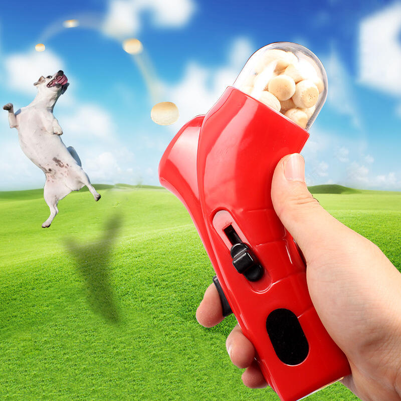 

Pet Products Funny Interactive Handheld Pet Treats Launcher. Size, Random