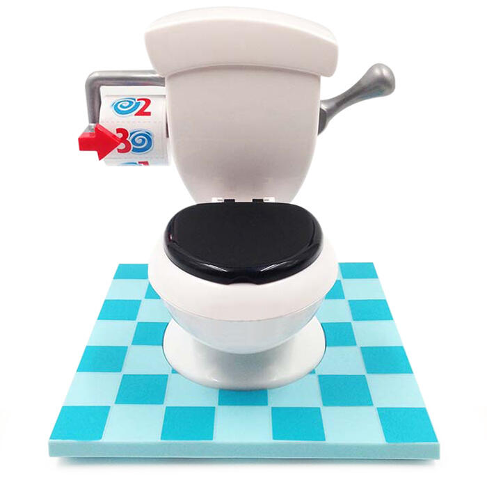 

Hobbies and Toys Hilarious Tricky Toilet Trouble Games, White