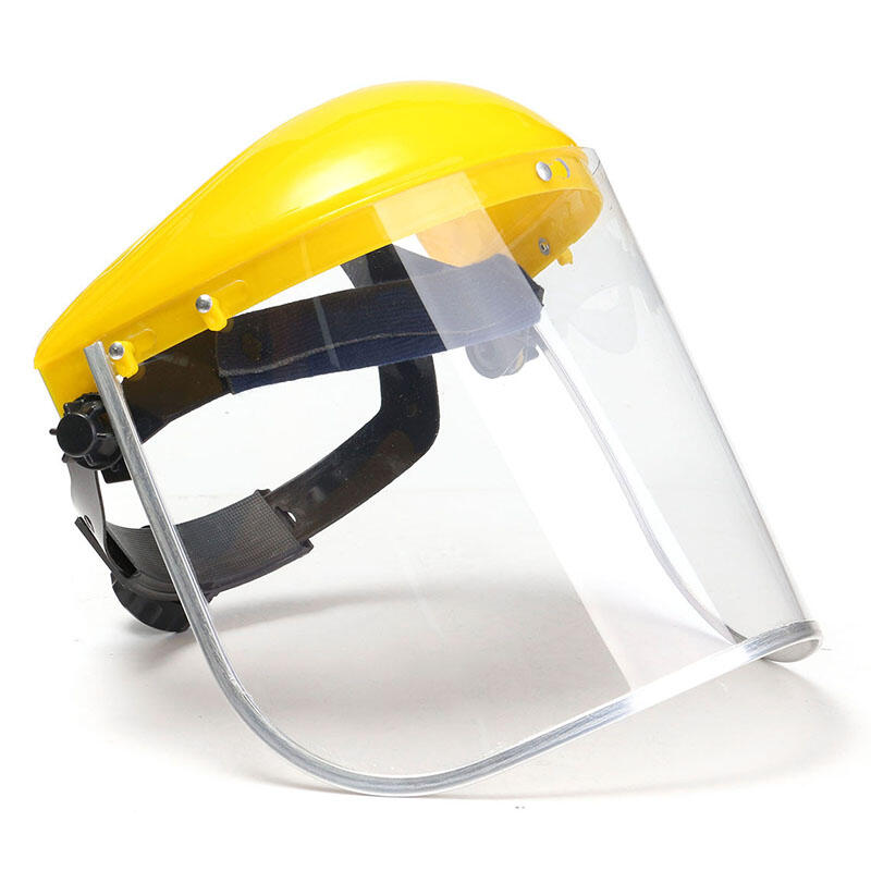 

Hats Outdoor Anti-Splash And Anti-Smoke Face Shield in Yellow. Size