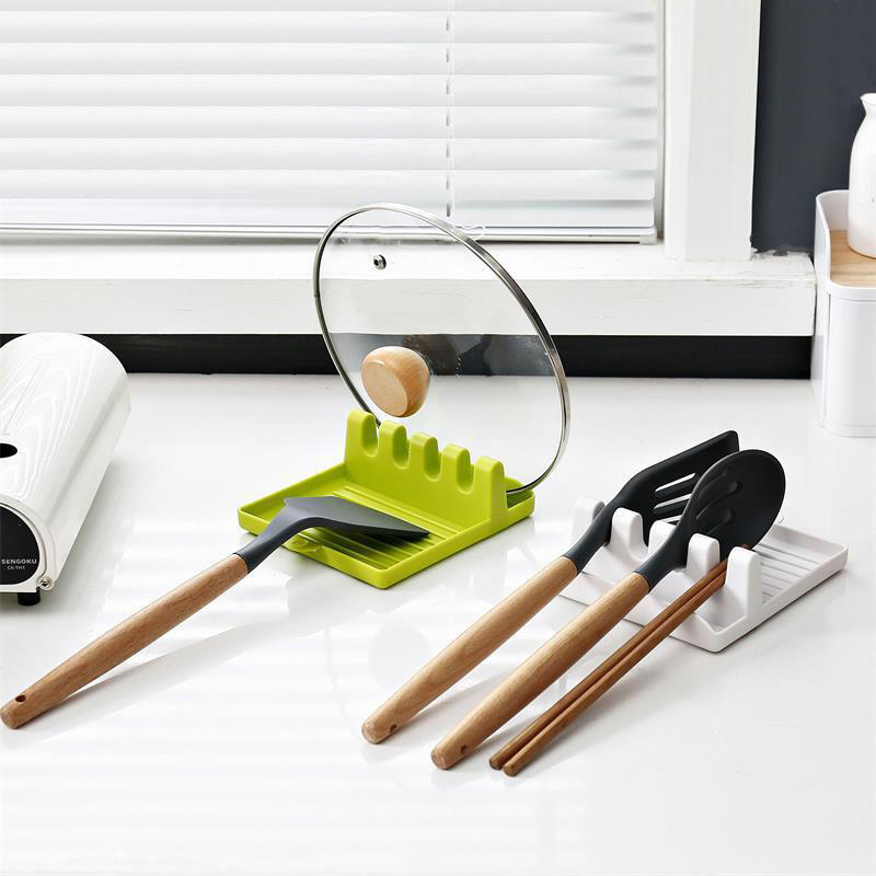 

Multi-Functional Cooking Utensil Stand Holder, Green