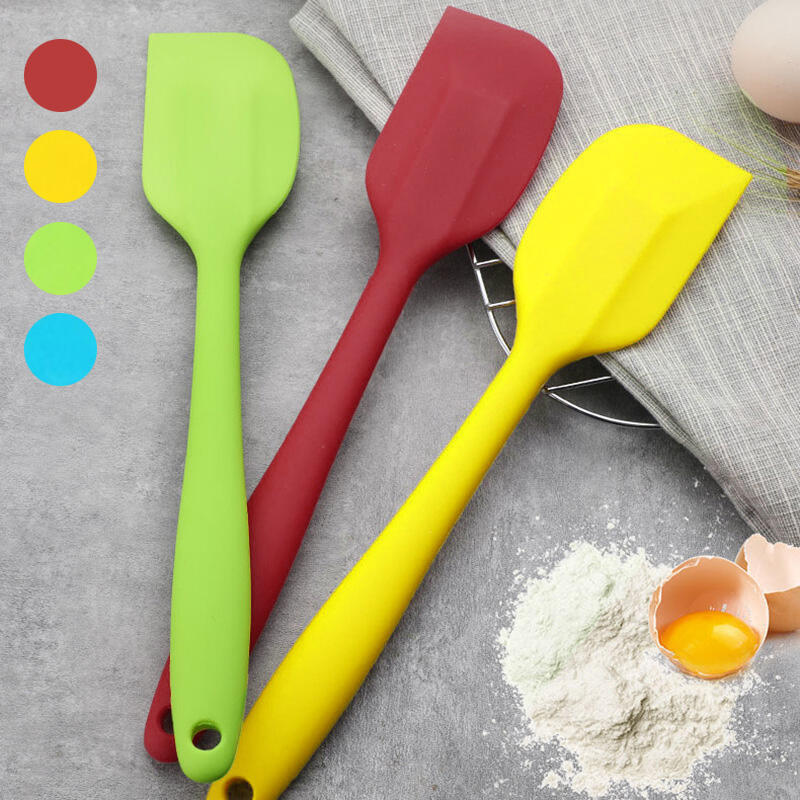 

Butter Cream Silicone Scraper Baking Tools, Green;blue;red;yellow, 468180