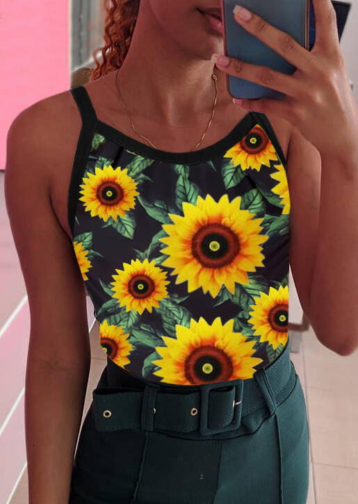 

Presale - Sunflower Camisole without Necklace - Black, 469133