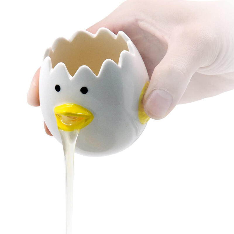 

Egg Yolk Separator Gadget, White