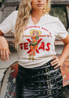 Summer Outfits Everything's Best In Texas T-Shirt Tee