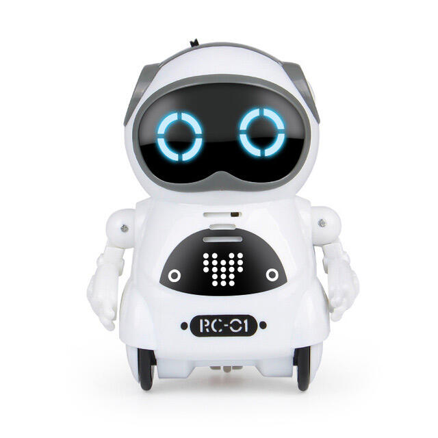 

Hobbies and Toys Smart Voice Control Mini Robot in White. Size