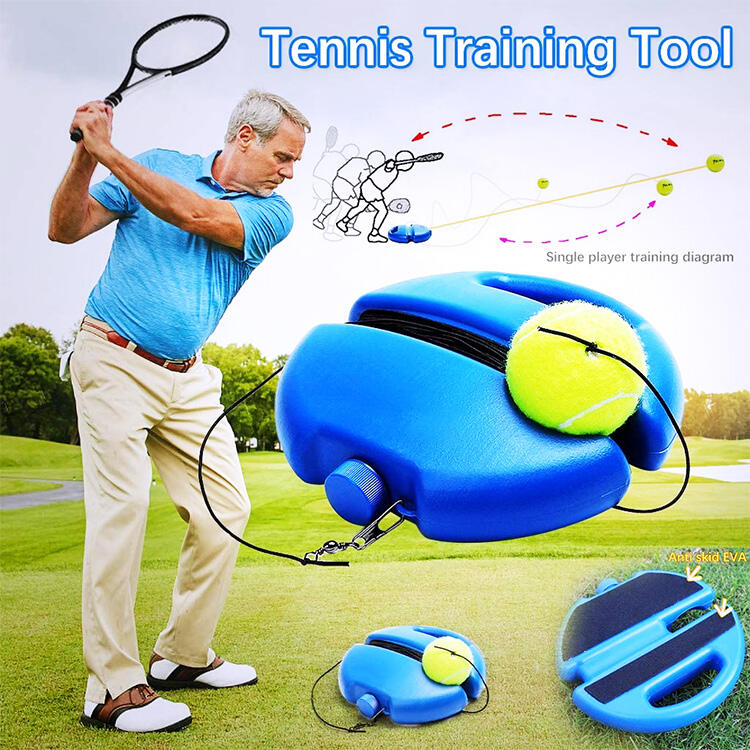 

Solo Tennis Trainer without Balls, Blue, 469156