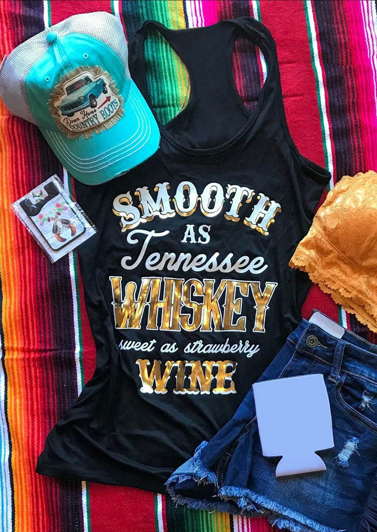 

Tank Tops Smooth As Tennessee Whiskey Tank - Black. Size: ,XL