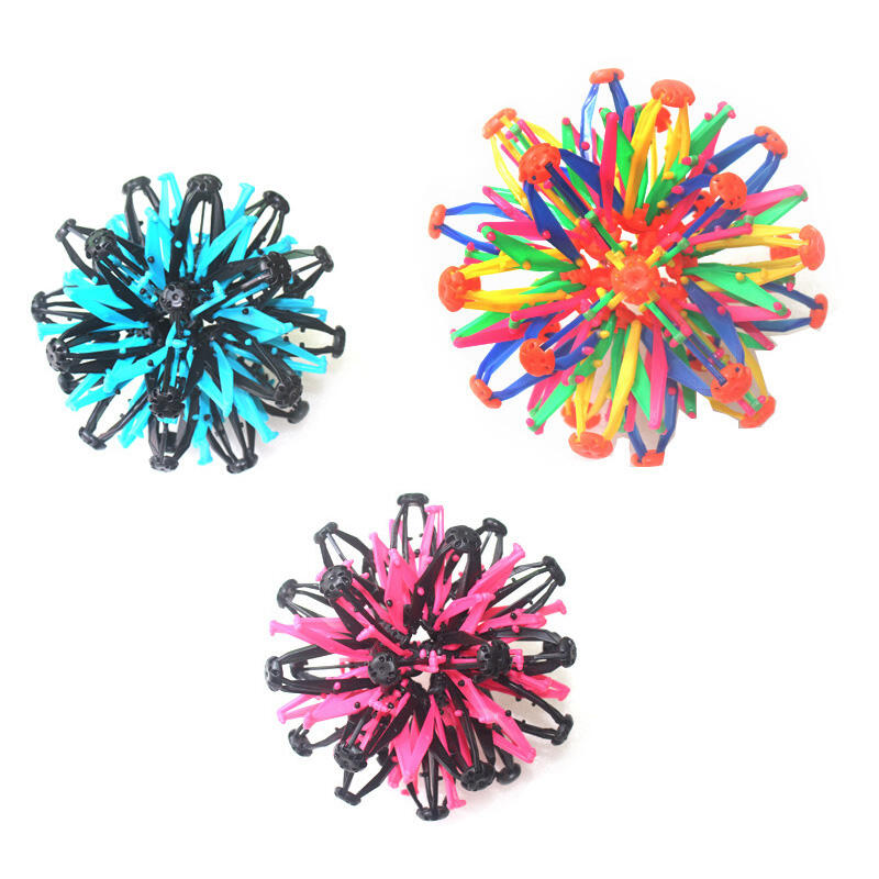 

Telescopic Throwing Ball Shrinking Mini Sphere Toy, Blue;orange;pink, 469444