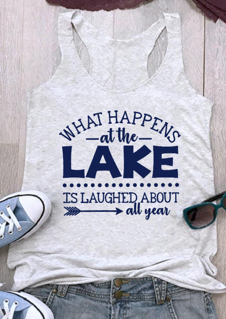 

What Happens At The Lake Tank - Gray, 469576