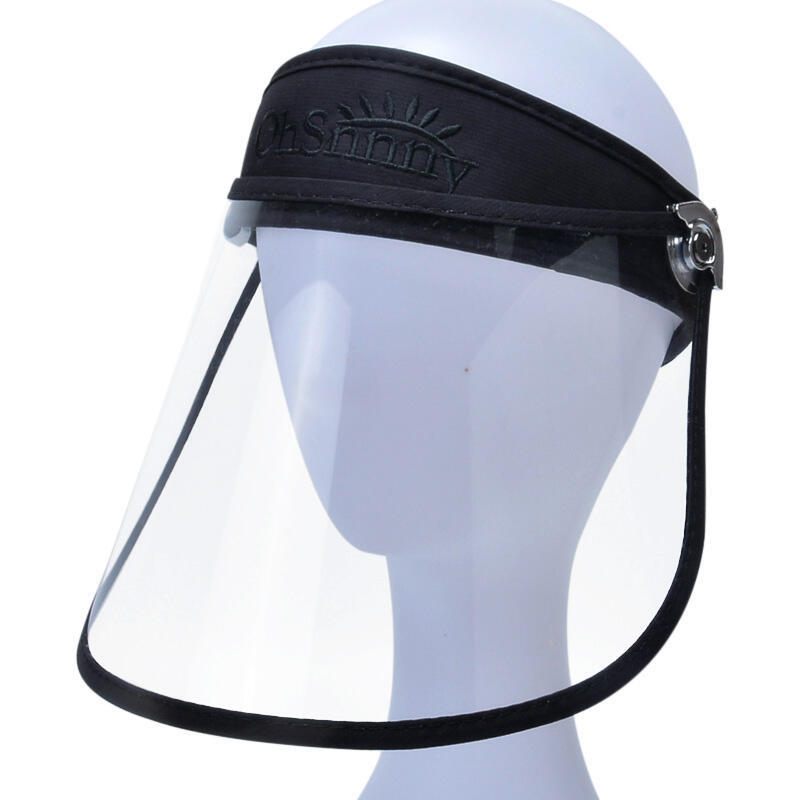 

Windproof Splash-Proof Face Shield, Black;gray;light green, 469780