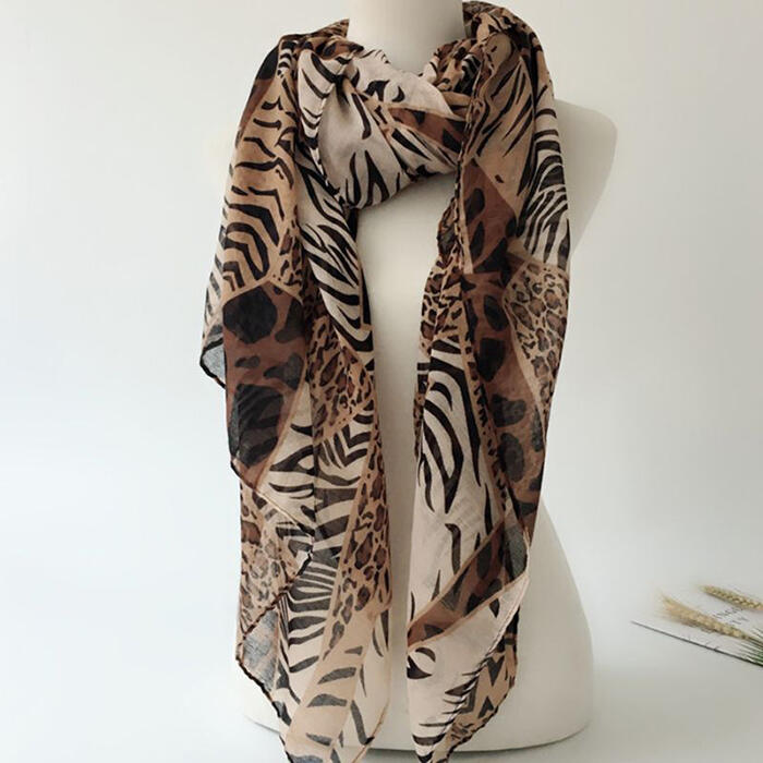 

Scarves Fashion Leopard Scarf. Size, Pattern1