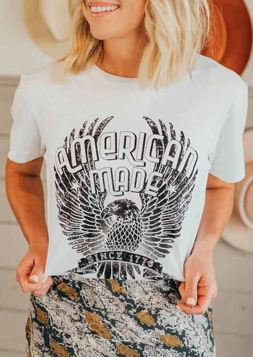 

Tees T-shirts American Made Since 1776 T-Shirt Tee - White. Size