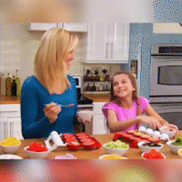 

Kitchen Tool Homemade Stuffed Meatballs Maker, Red, 471669