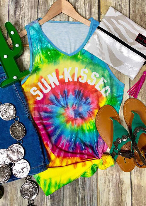 

Tie Dye Sun-Kissed Tank, Multicolor, 472120