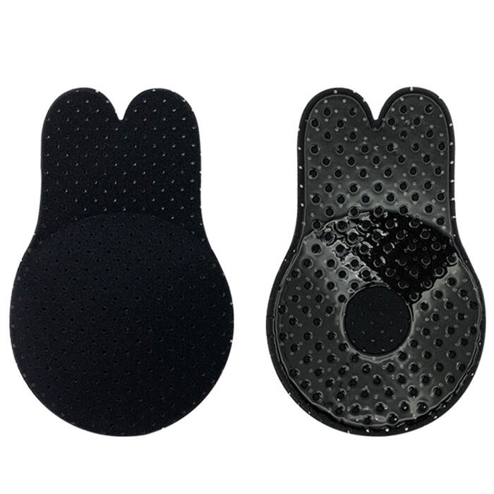 

Breathable Hollow Out Breast Lifting Adhesive Bra, Black;flesh, 472329