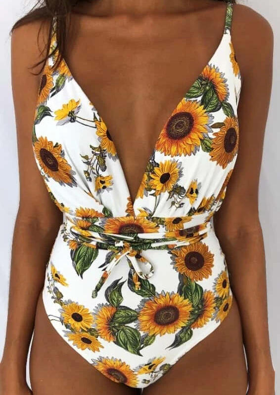 sunflower swimsuit