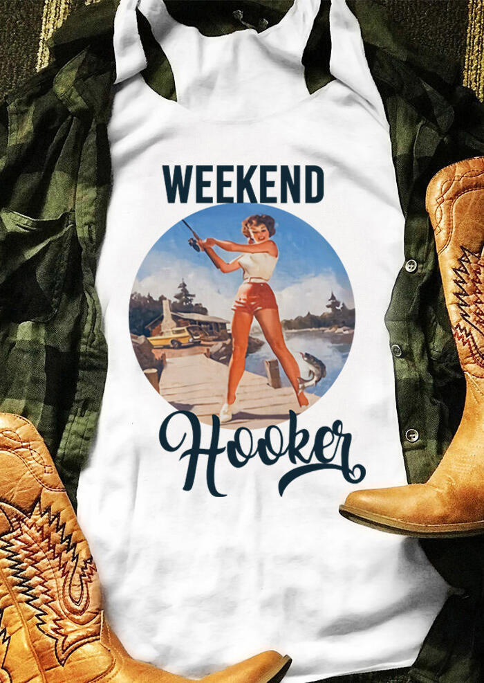 

Weekend Hooker Fishing Tank - White, 473343