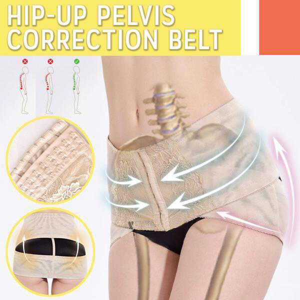 

Thin Postpartum Pelvic Corrector Support Belt, Apricot, 473096