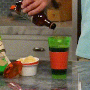 

2in1 Fantastic Drink And Snack Cup, Green;blue, 473449