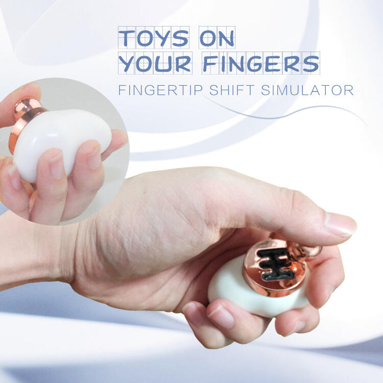 

Mini Fingertip Decompression Artifact Toy, White;blue;red;flesh, 473493
