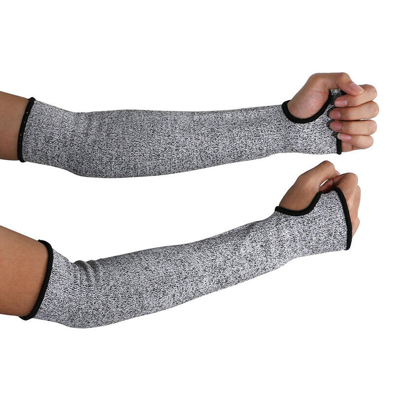 

1Pcs Cut Resistant Arm Protective Working Glove, Light grey, 474336