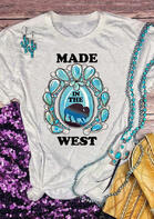 Made In The West Buffalo T-Shirt Tee