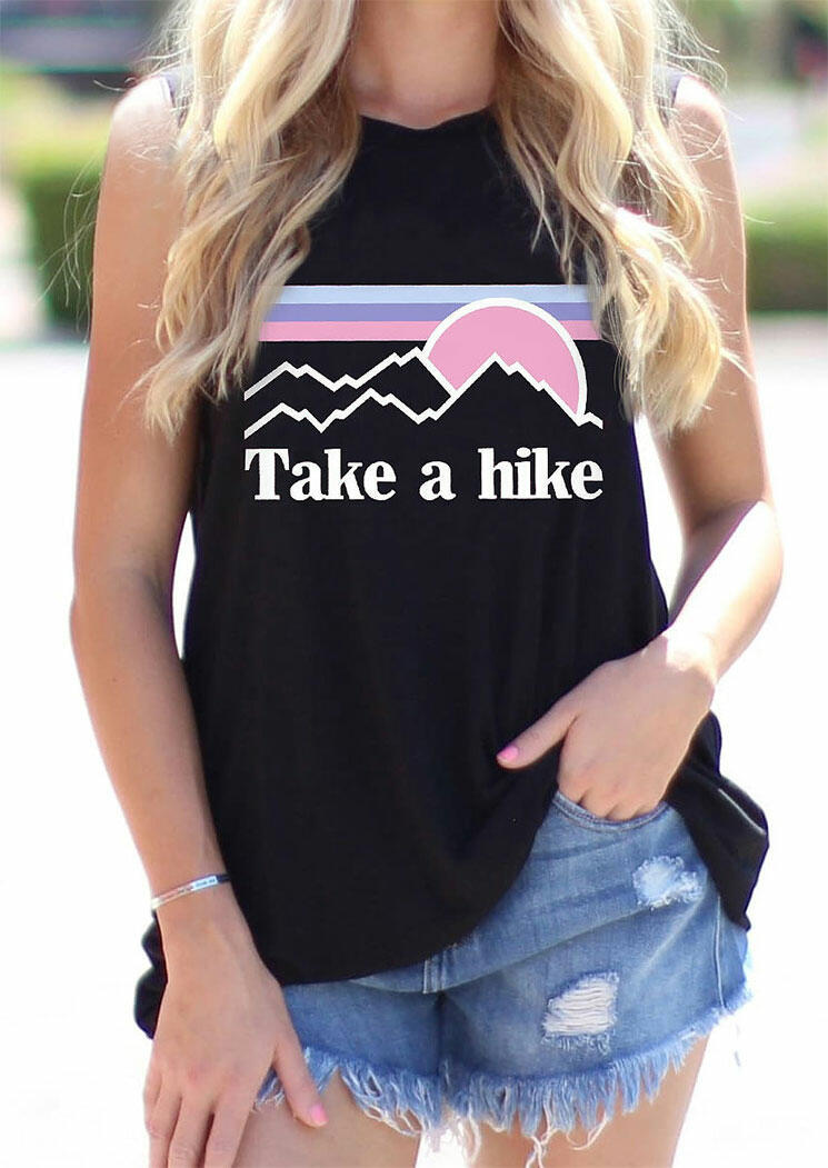 

Take A Hike O-Neck Tank - Black, 474999