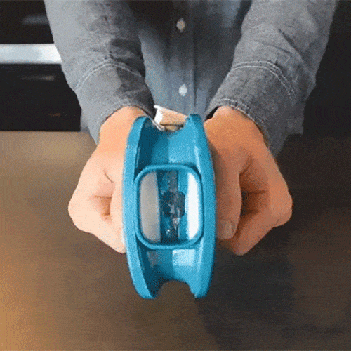 

Foldable Silicone Ice Cube Tray, Cyan, 474714