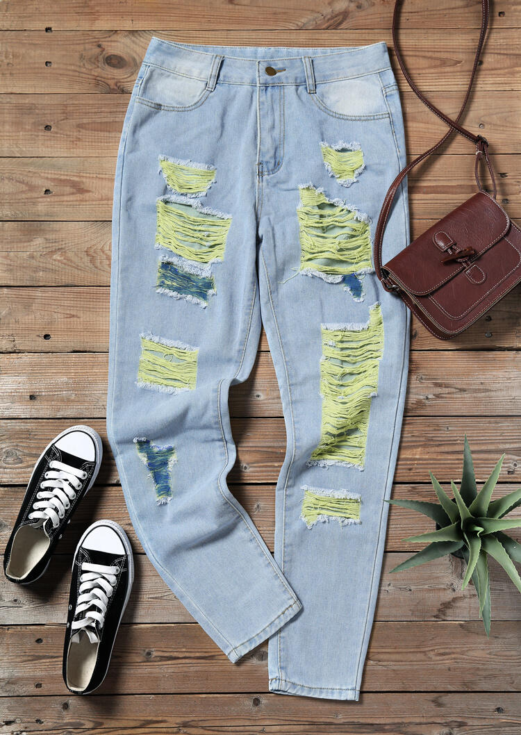 levi's color block jeans