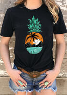 Pineapple Sunset T-Shirt Te