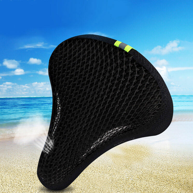 

Comfortable Exercise Bike Seat Cover Bicycle Saddle, Multicolor;black, 475745