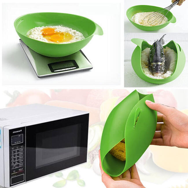 

All-purpose Foldable Silicone Cooking Pocket, Green, 475499