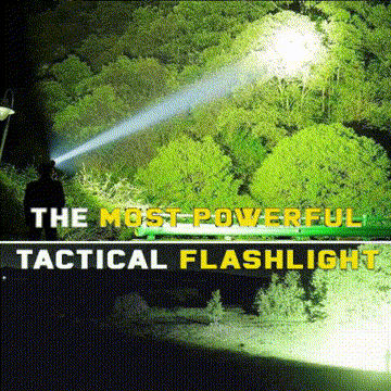 

Outdoor Products LED Tactical Super Bright Waterproof Flashlight in Black. Size