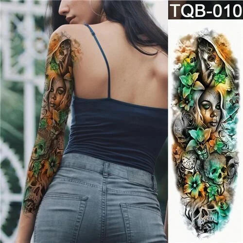 

11Pcs Waterproof Temporary Tattoo Sticker, Multicolor, 476124