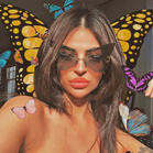 Fashion Gradient Butterfly Sunglasses