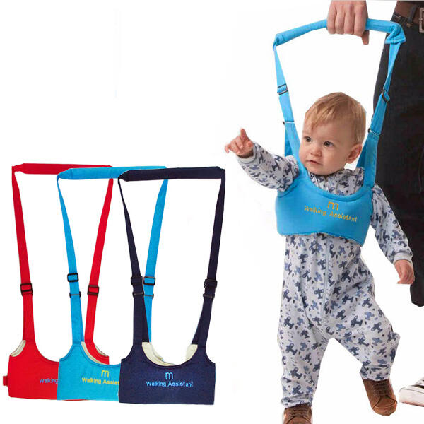 

Home Decor Kids Breathable Adjustable Walker Assistant Protective Belt in Lake Blue. Size