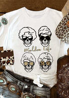 Golden Life Leopard O-Neck T-Shirt