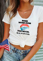 Lips Some Moms Cuss Too Much T-Shirt