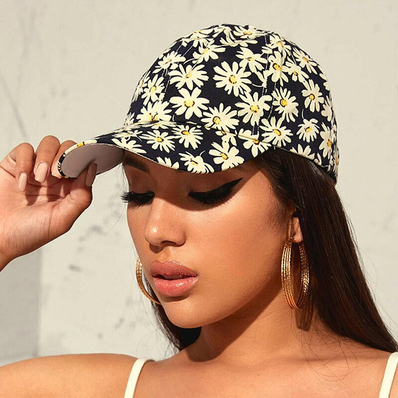 

Daisy Hollow Out Baseball Cap, Multicolor, 477665
