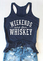 Weekends Are For Whiskey Tank