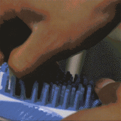 

Pet Bath Massage Brush, Blue, 477978