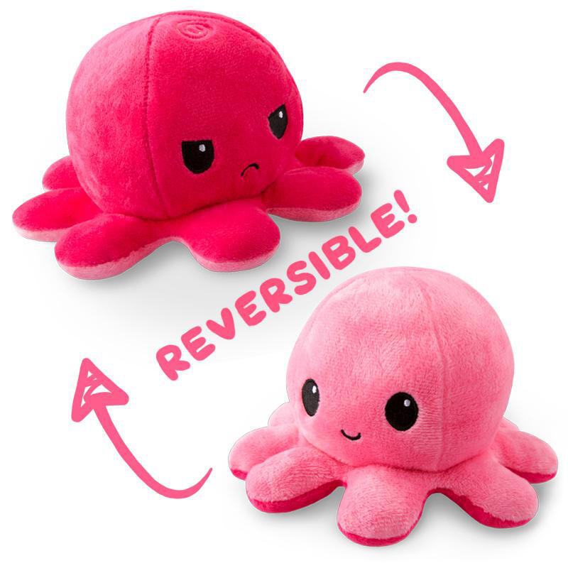 

Reversible Cute Mini Octopus Plush Cool Toy, Pattern1;pattern2, 478623