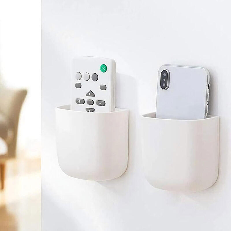 

Universal Wall Mounted Remote Holder, White, 479537