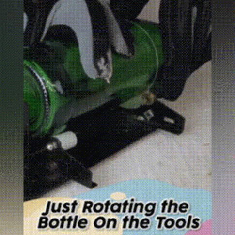 

Cool Gadgets DIY Creative Glass Bottles Cutter Tool in Silver. Size