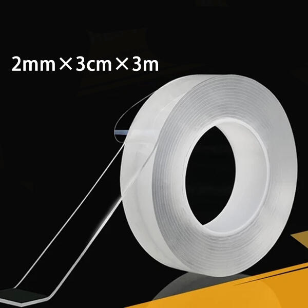

Cool Gadgets Washable Reusable Nano Magic Tape in White. Size