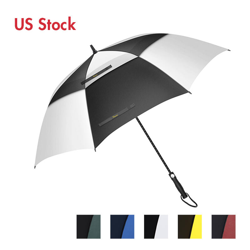 

Outdoor Products 34 Inch Windproof Waterproof Double Canopy Golf Umbrella in Green,Blue,Red. Size: 34 Inch