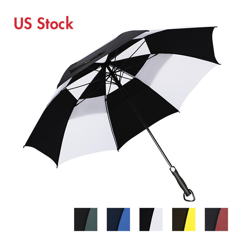 

Outdoor Products 30 Inch Windproof Waterproof Double Canopy Golf Umbrella in Green,White,Blue,Red,Yellow. Size: 30 Inch