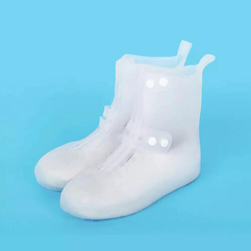

Outdoor Portable Waterproof Shoe Cover, White, 480383