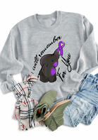 Alzheimer's Elephant Cancer Awareness Sweatshirt